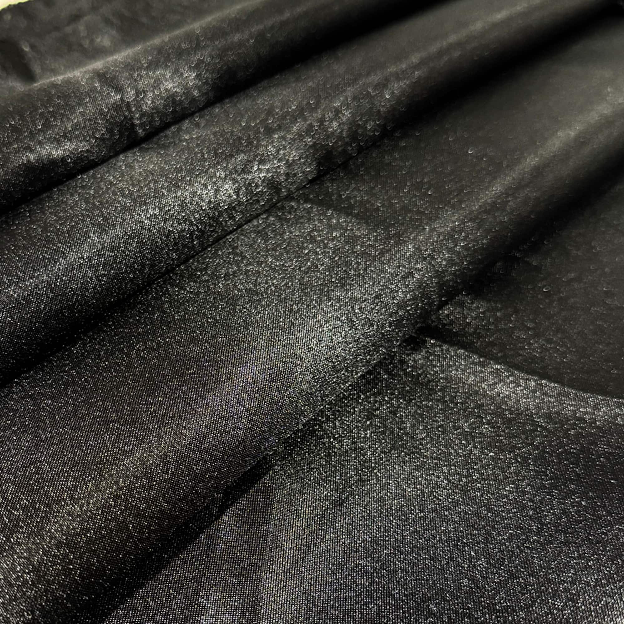 Feldman Black Costume Satin